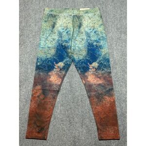 Soft Surroundings Ankle Leggings Womens L Multicolor Galaxy High Rise Pull On